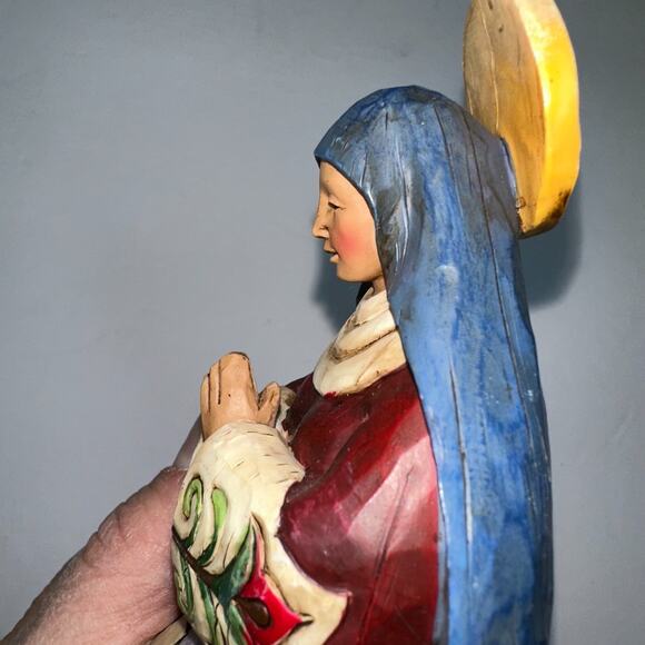 Jim Shore Heartwood Creek 2003 CHRISTMAS Nativity (0000402) Mary Replacement - Picture 7 of 9